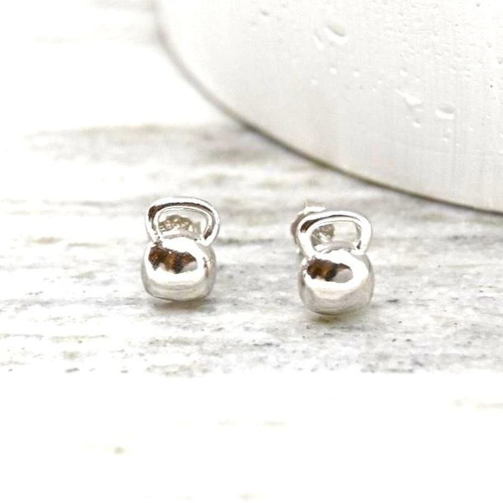 Dumbbell Earrings